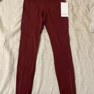 NWT Lululemon Fast and Free HR Tight 25”